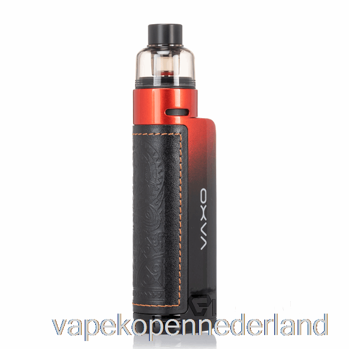 Elektronische Sigaret Vape Oxva Origin 2 Pod-systeem Zwart Rood